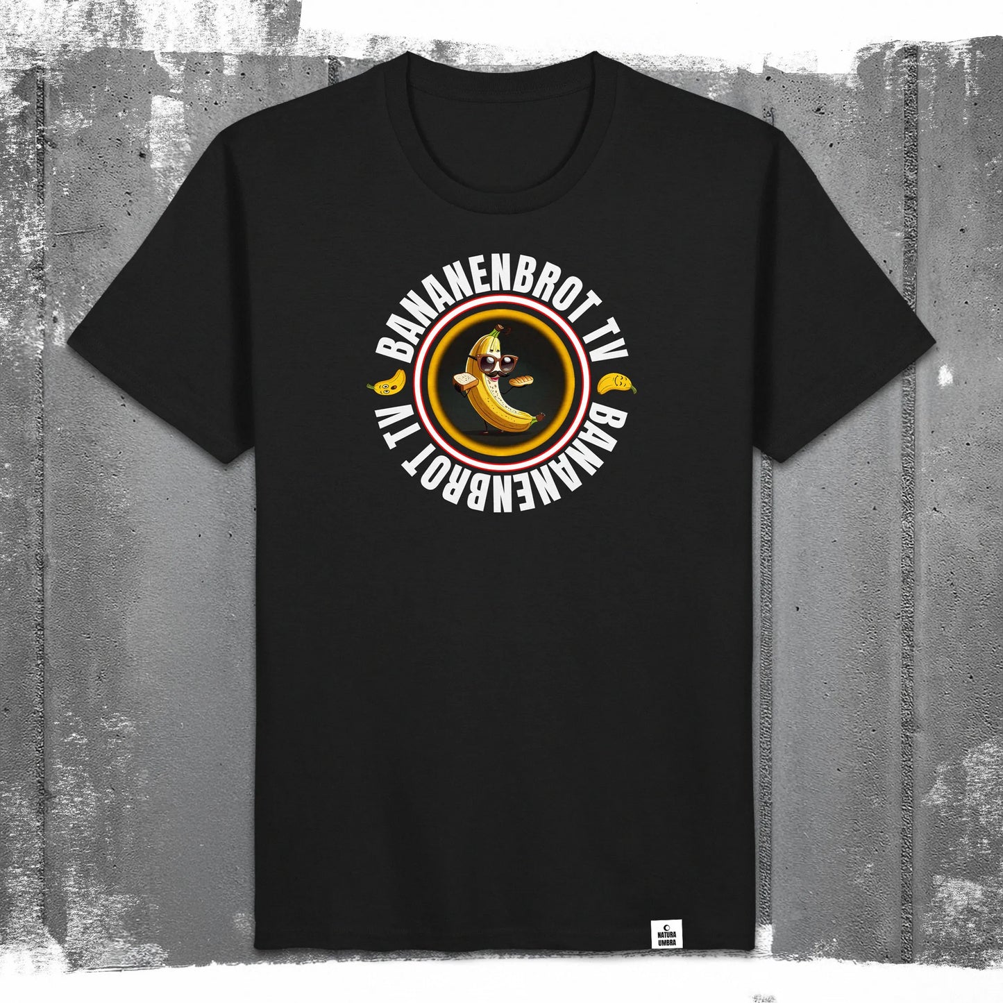 "Bananenbrot TV Logo" - Unisex T-Shirt aus Bio-Baumwolle
