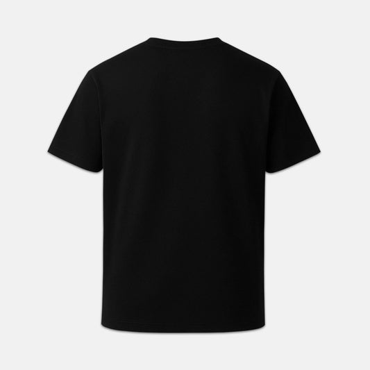 Nachhaltiges Unisex T-Shirt von Natura Umbra in Schwarz – Back Stanley/Stella Creator 2.0 als Ghost-Mockup.