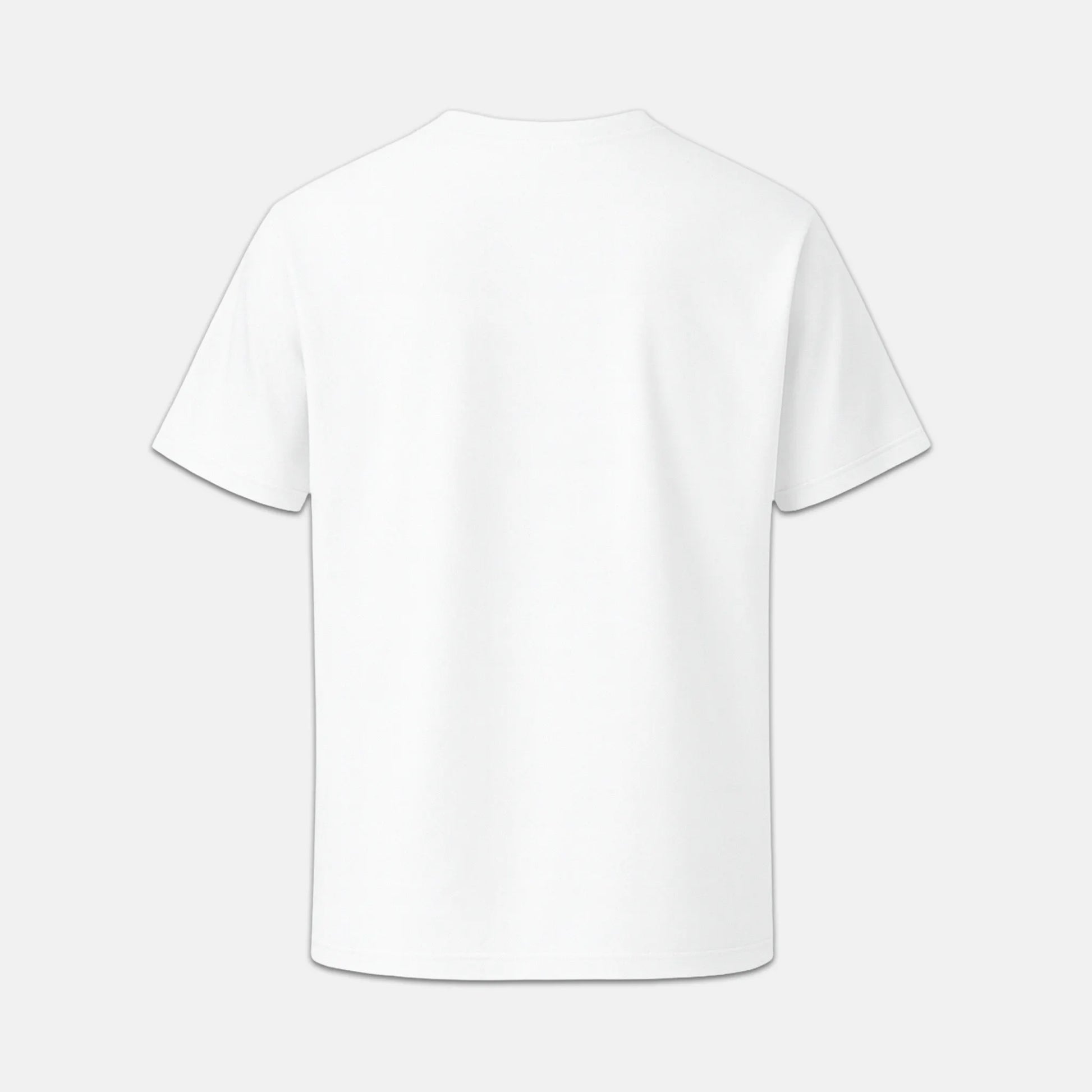 Nachhaltiges Unisex T-Shirt von Natura Umbra in Weiß – Back Stanley/Stella Creator 2.0 als Ghost-Mockup.