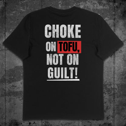 Nachhaltiges Unisex T-Shirt von Natura Umbra in Schwarz mit Backprint „Extinct means Forever“ – Flatlay des Stanley/Stella Creator 2.0.